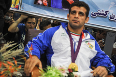 بازگشت تیم ملی کشتی فرنگي‌ به كشور